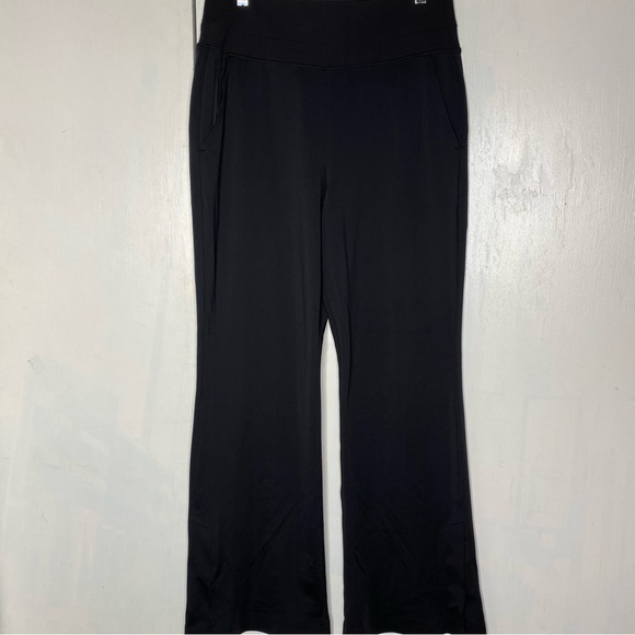 Athleta Venice High Rise Wide Leg Pant size medium in black - Picture 3 of 10